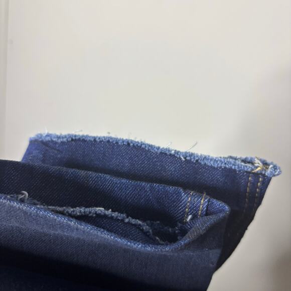 Velez Dark Wash No Distress Mom Jeans High Rise Women's Size 14 - Picture 4 of 12